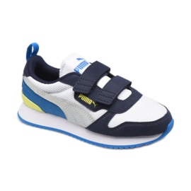 Puma R78 V Ps Jr 373617 18 bílý námořnická modř