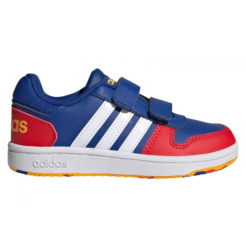 Boty Adidas Hoops 2.0 C Jr FY9443 černá modrý