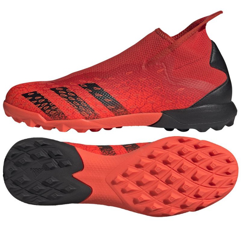 Kopačky Adidas Predator Freak.3 Ll Tf M FY6300 vícebarevný pomeranče a červené