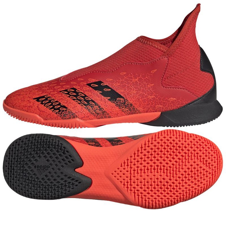 Kopačky Adidas Predator Freak.3 Ll In Jr FY7870 vícebarevný pomeranče a červené