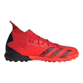 Boty Adidas Predator Freak.3 Tf M FY6311 červené pomeranče a červené