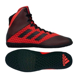 Boty adidas Mat Wizard 4 M BC0532 červené Boty adidas Mat Wizard 4 M BC0532 červené