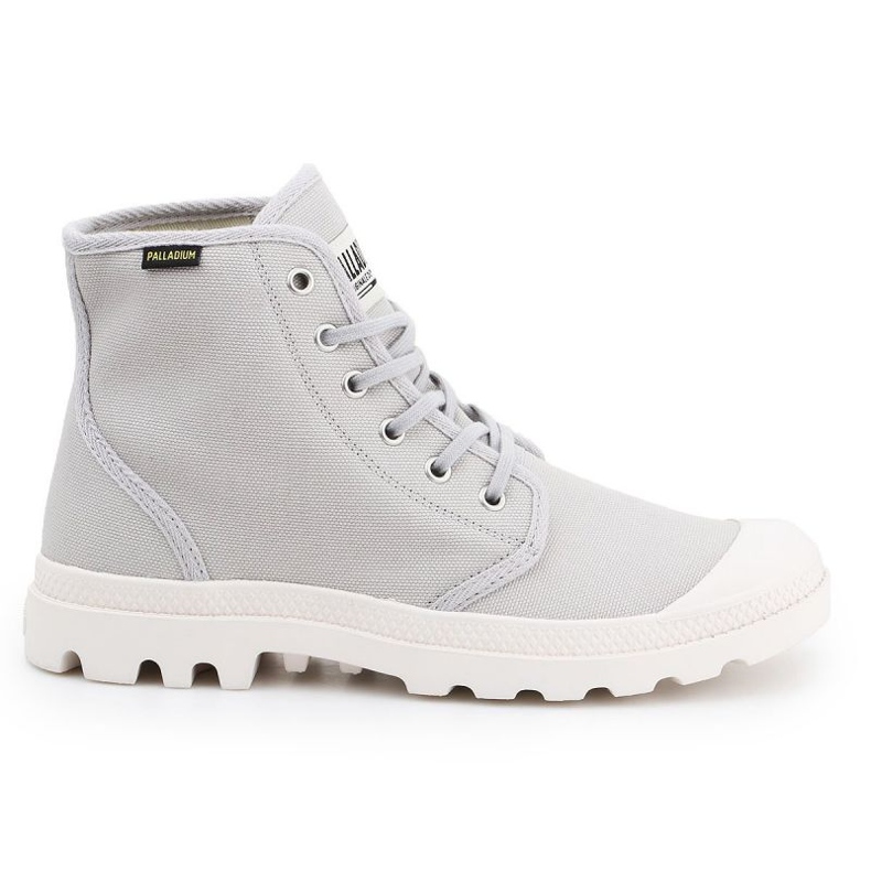 Palladium Pampa Hi Originale W 75349-030-M šedá Palladium Pampa Hi Originale W 75349-030-M šedá