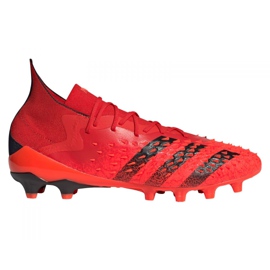 Kopačky Adidas Predator Freak.1 Ag M FY6253 červený červený