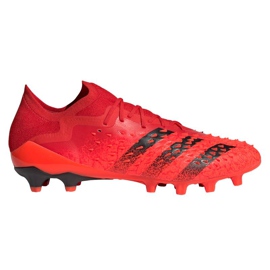 Kopačky Adidas Predator Freak.1 Low Ag M GZ2809 červený pomeranče a červené
