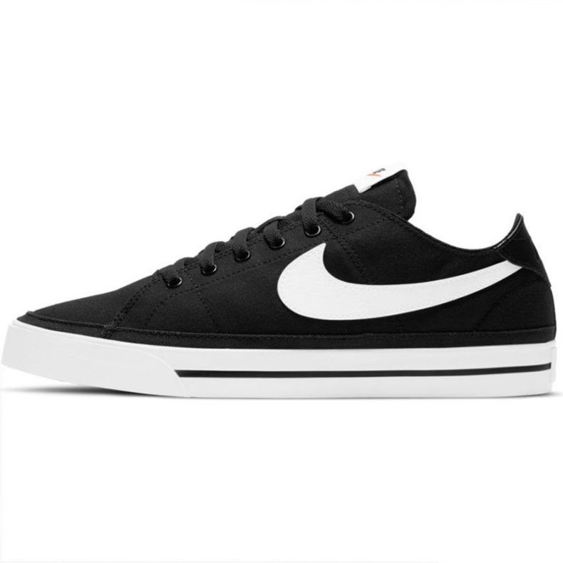 Nike Court Legacy Canvas M CW6539 002 černá Nike Court Legacy Canvas M CW6539 002 černá