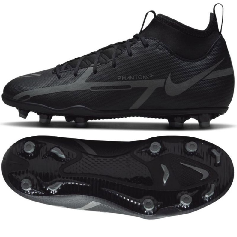 Kopačky Nike Phantom GT2 Club Dynamic Fit FG / MG Jr DC0822 004 černá černá