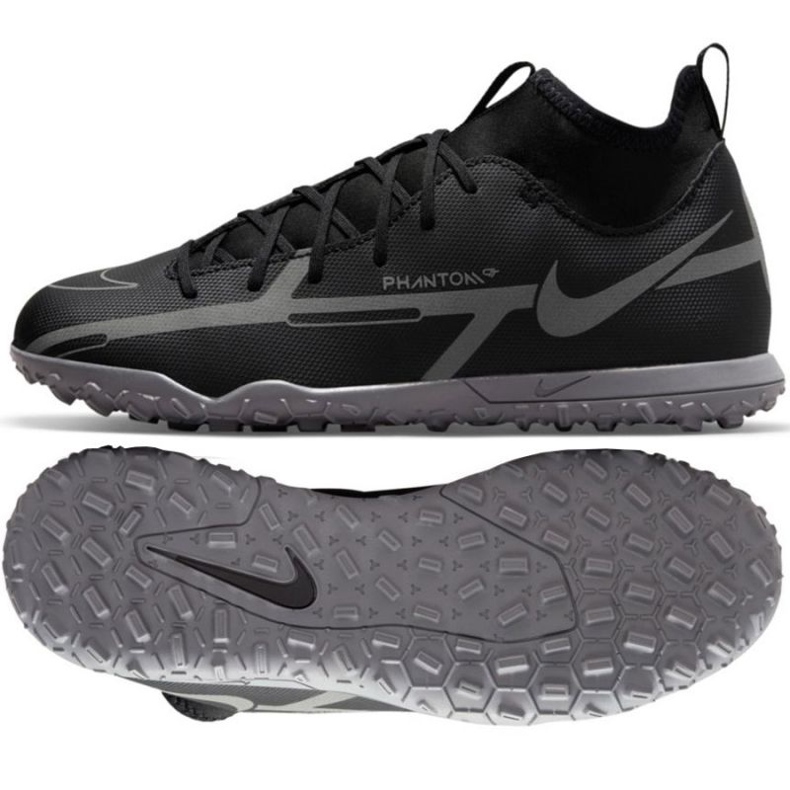 Kopačky Nike Phantom GT2 Club Dynamic Fit Tf Jr DC0826 004 černá černá