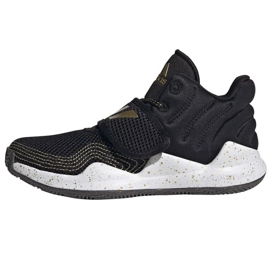 Boty adidas Deep Threat Primeblue C Jr GZ0111 bílý černý