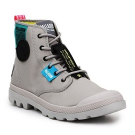 Boty Palladium Lite Ovb Neon U 77082-243 šedá
