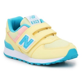 Boty New Balance Jr PV574BYS vícebarevný žluť
