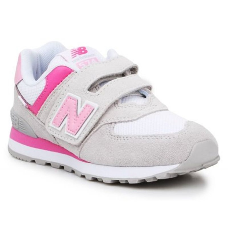 New Balance Jr PV574SA2 růžový vícebarevný