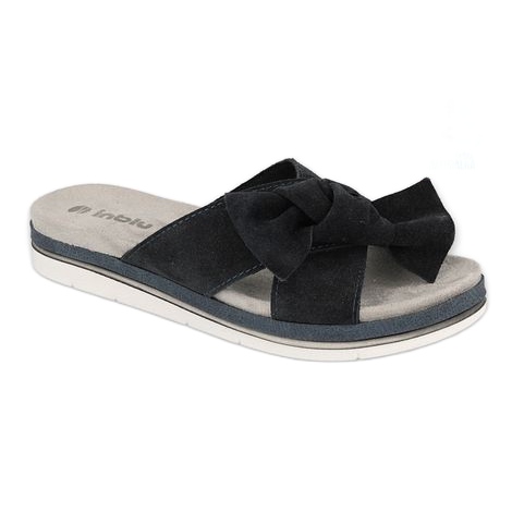 Inblu pantofle dámské boty 158D156 námořnická modrá