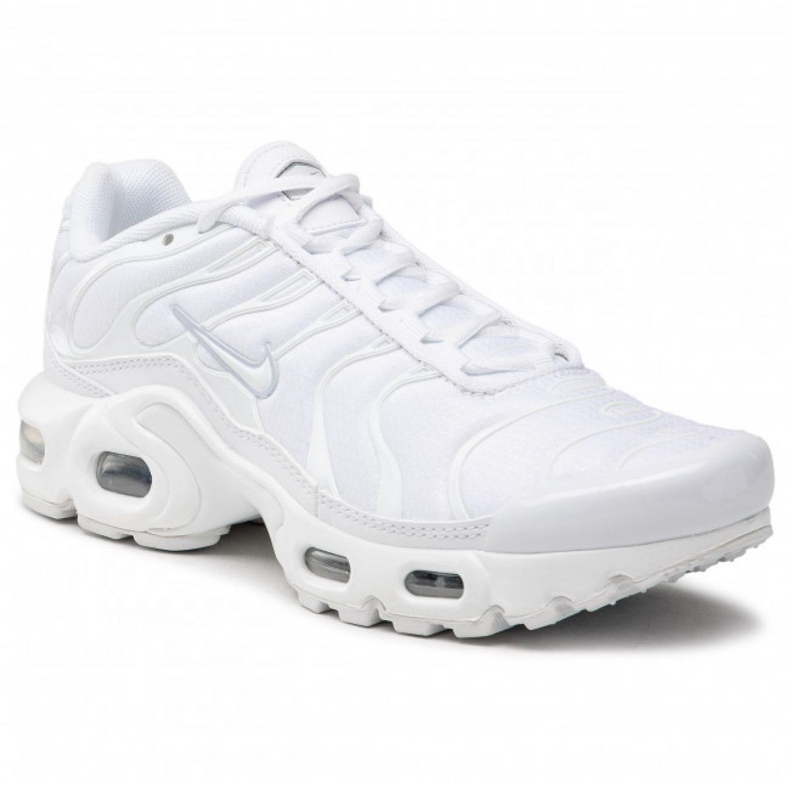 Boty Nike Air Max Plus (GS) W CW7044-100 bílý Boty Nike Air Max Plus (GS) W CW7044-100 bílý