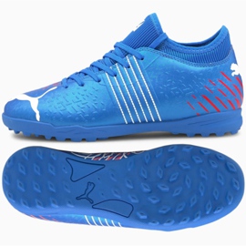 Kopačky Puma Future Z 4.2 Tt Jr 106509 01 oranžová, modrá modrý