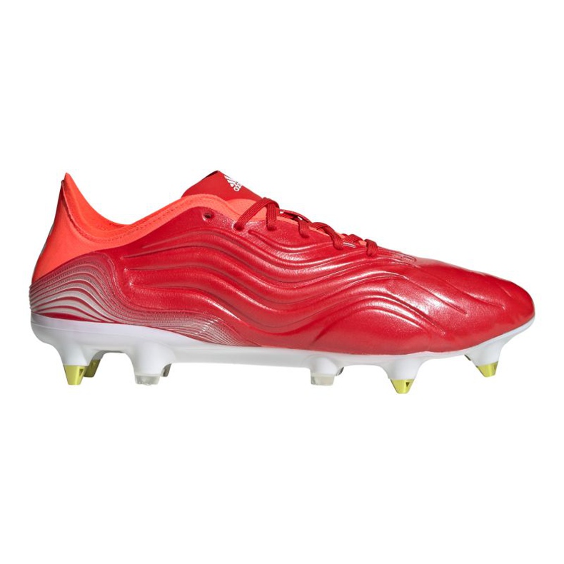 Kopačky Adidas Copa Sense.1 Sg M FY6201 červené pomeranče a červené