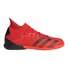 Kopačky Adidas Predator Freak.3 In M FY6285 červený pomeranče a červené