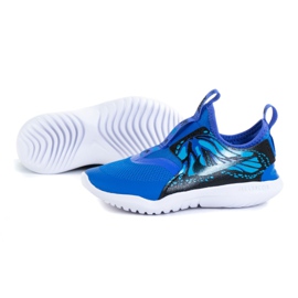 Boty Nike Flex Runner Lil (PS) Jr DD1228-400 červený modrý