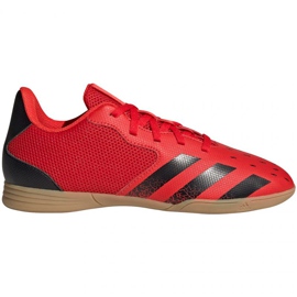 Kopačky Adidas Predator Freak.4 In Jr FY6329 červený pomeranče a červené