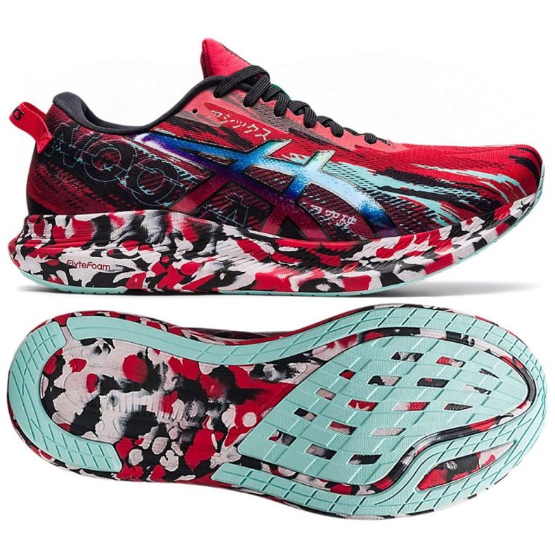 Běžecké boty Asics Noosa Tri 13 M 1011B021 601 červené vícebarevný