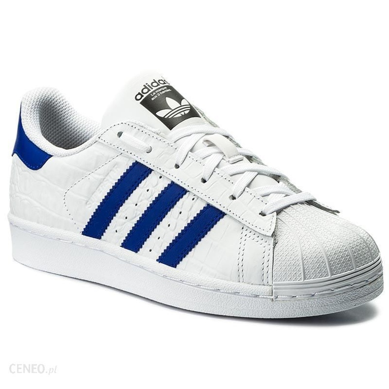 Boty adidas Superstar M BZ0197 bílý modrý