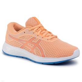 Asics Patriot 11 Gs Jr 1014A070-800 modrý pomerančový
