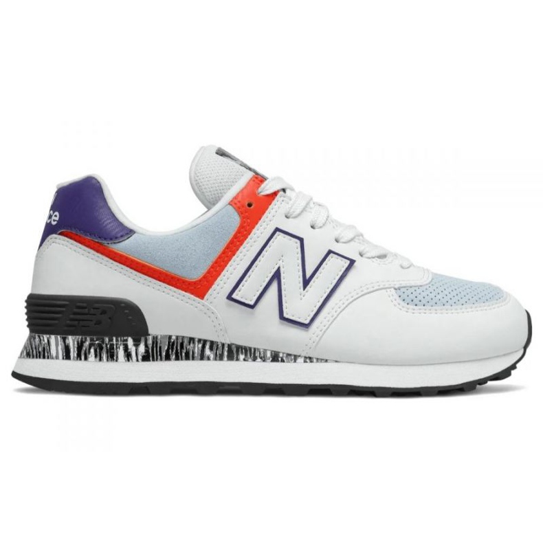 New Balance W WL574CS2 bílý šedá vícebarevný