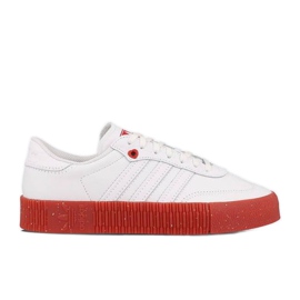 Boty Adidas Sambarose W FZ1831 bílý červený