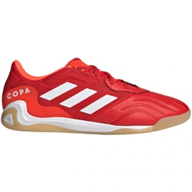 Kopačky Adidas Copa Sense.3 In Sala M FY6192 červený pomeranče a červené