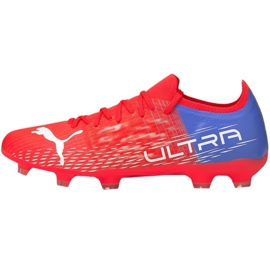 Kopačky Puma Ultra 3.3 Fg Ag M 106523 01 červený pomeranče a červené