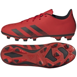 Kopačky Adidas Predator Freak.4 Fg M FY6319 červený červený