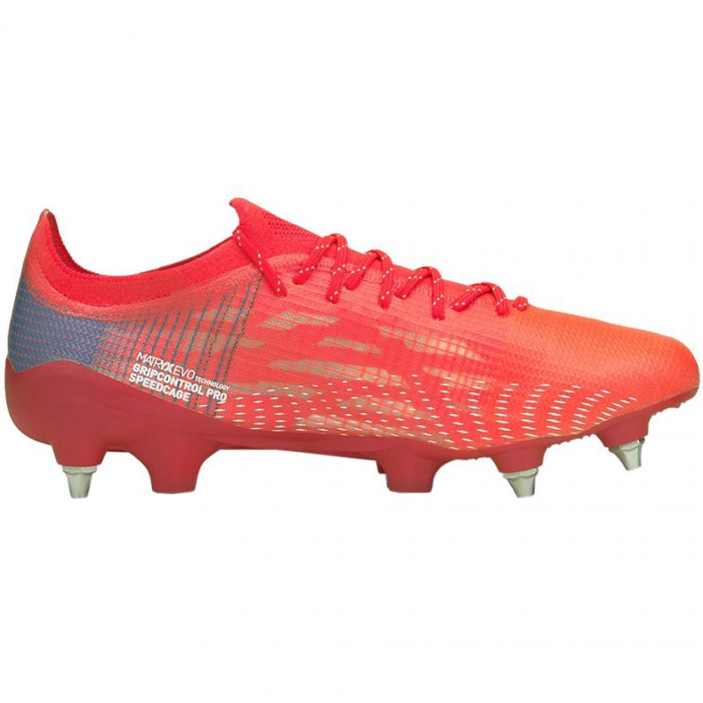 Kopačky Puma Ultra 1.3 MxSG M 106513 01 červené pomeranče a červené Kopačky Puma Ultra 1.3 MxSG M 106513 01 červené pomeranče a červené