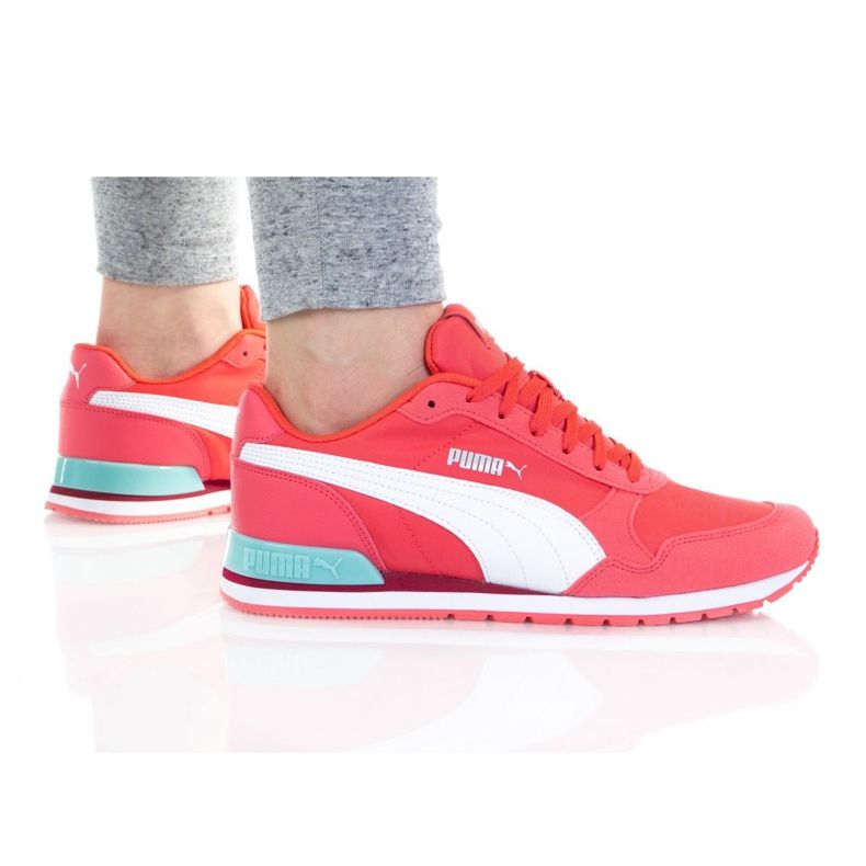 Boty Puma St Runner V2 Nl Jr 365293 36 bílý růžový