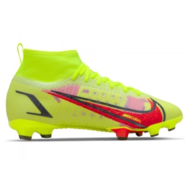 Kopačky Nike Superfly 8 Pro Fg Jr CV0804-760 zelený zelený