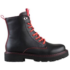 ARTIKER Kožené černé lapače černý