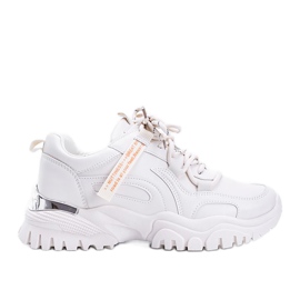 Béžové tenisky se silnou podrážkou Zooey béžový Béžové tenisky se silnou podrážkou Zooey béžový