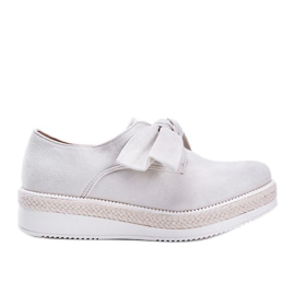 Béžové boty se silnou podrážkou Sindri béžový