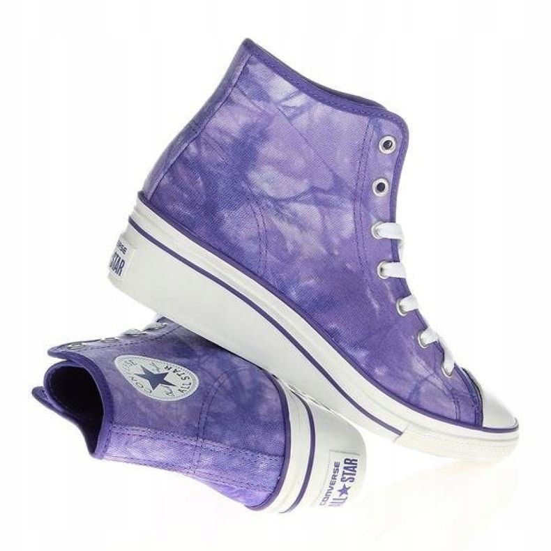 Converse Chuck Taylor Side W 542469F fialový