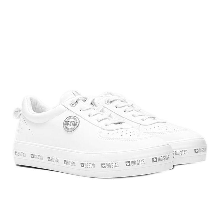 Nízké klasické tenisky Big Star bílé Julia bílý