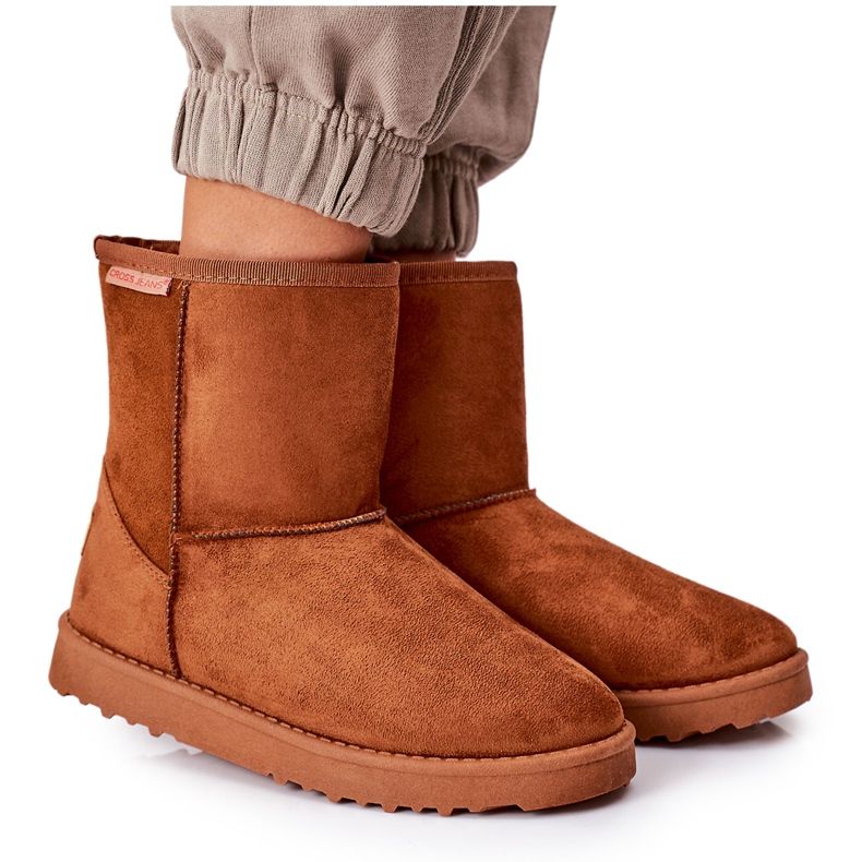 Sněhule Cross Jeans EE1R4028C hnědá hnědý