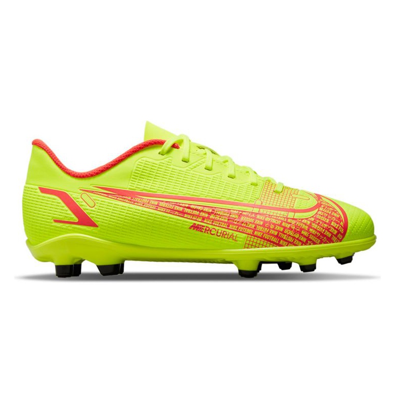 Kopačky Nike Mercurial Vapor 14 Club FG / MG Jr CV0823-760 žlutá žluté