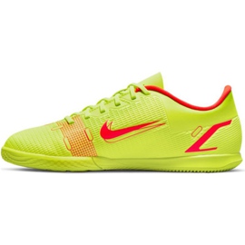 Kopačky Nike Mercurial Vapor 14 Club Ic Jr CV0826 760 žluť zelený