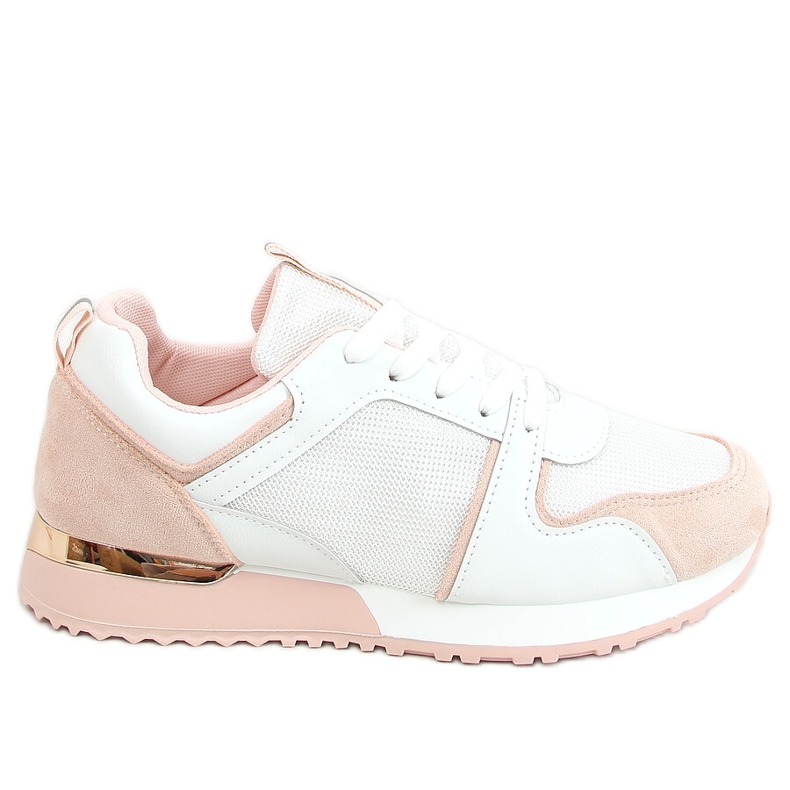 Vícebarevná sportovní obuv 5315 Pink bílý růžový vícebarevný