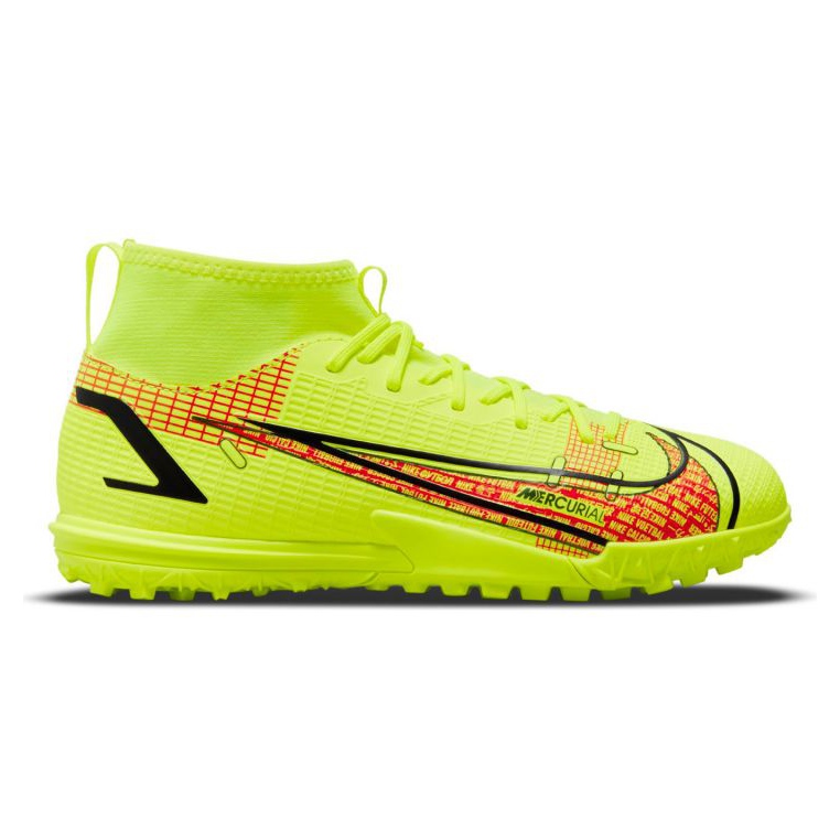 Kopačky Nike Mercurial Superfly 8 Academy Tf Jr CV0789-760 vícebarevný žluté