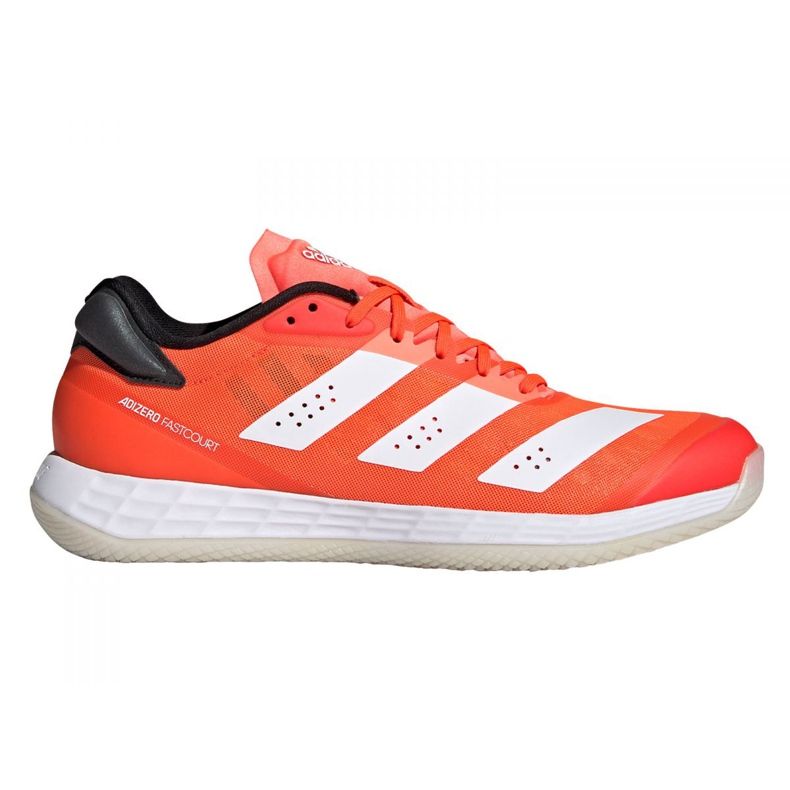 Sálová obuv adidas Adizero FastCourt 2.0 M FZ4668 vícebarevný oranžový