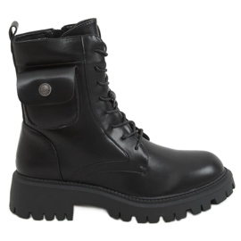 Black Workers with a pocket JJ06P Black černý