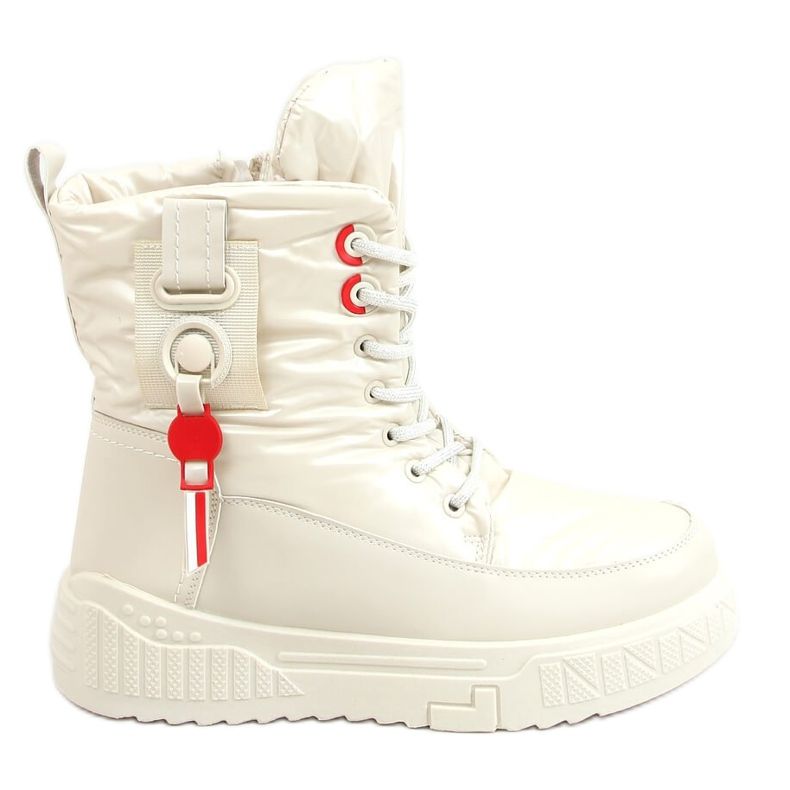 Dámské béžové sněhové boty NB509P Béžové béžový