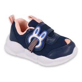 Dětské boty Befado 516P090 námořnická modrá růžový