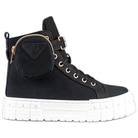 Goodin Tenisky Na Paltformu S Kapsou černý