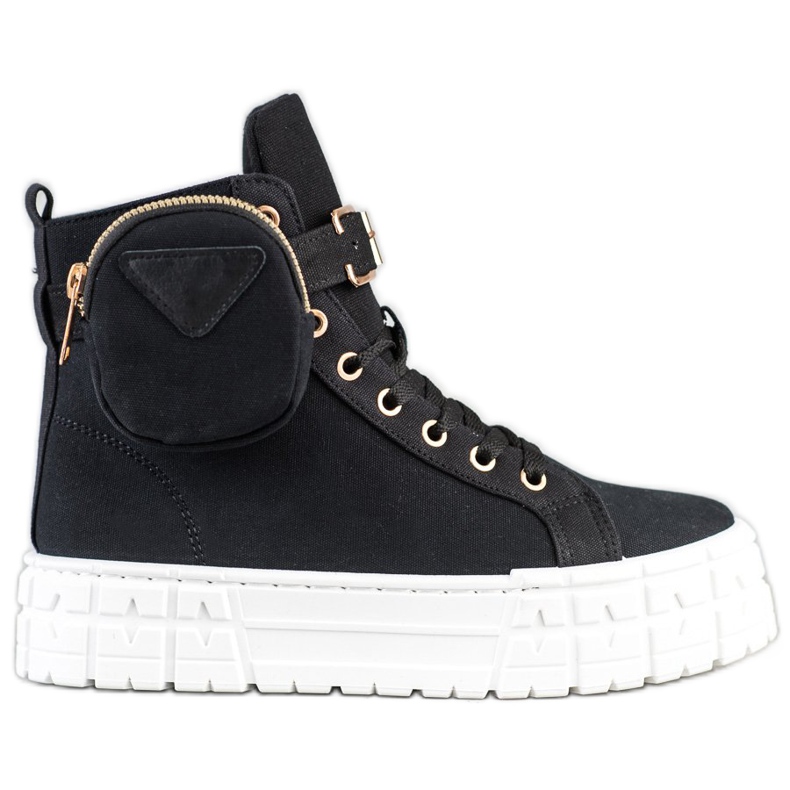 Goodin Tenisky Na Paltformu S Kapsou černá